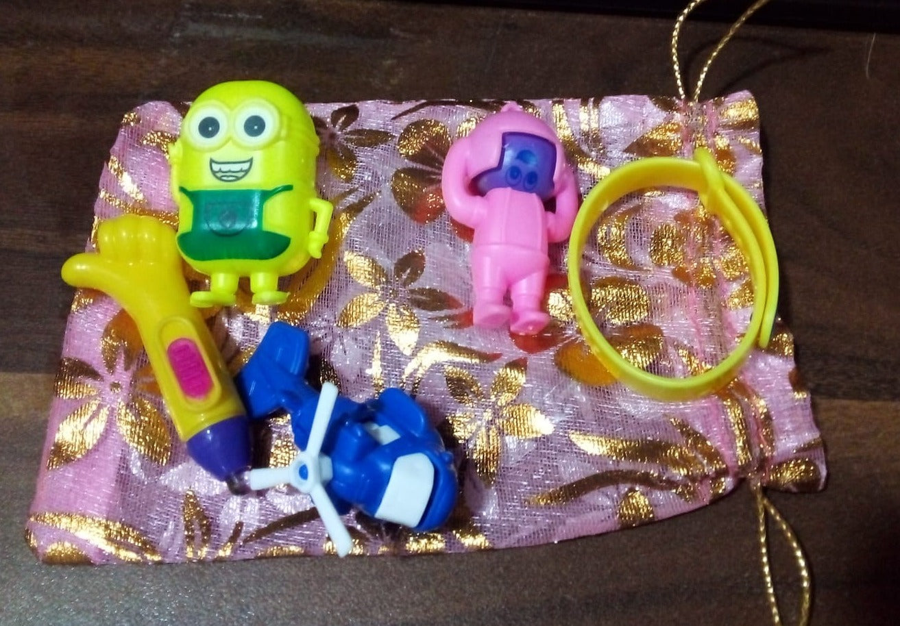 5Pc Toy Combo Kids Best Gift Set Combo Attractive & Unique Toy Combo 5Pc Colorful Toy Combo With Potli Bag 5Pc Toy Combo Kids Best Gift Set Combo Attractive & Unique Toy Combo 5Pc Colorful Toy Combo With Potli Bag